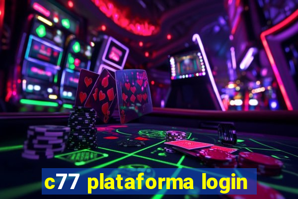 c77 plataforma login